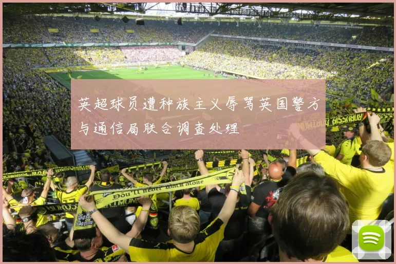 英超球员遭种族主义辱骂英国警方与通信局联合调查处理