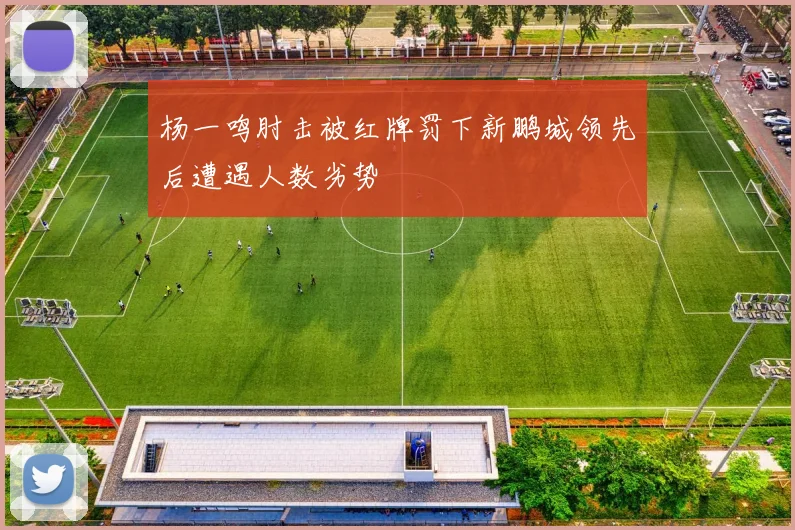 杨一鸣肘击被红牌罚下新鹏城领先后遭遇人数劣势